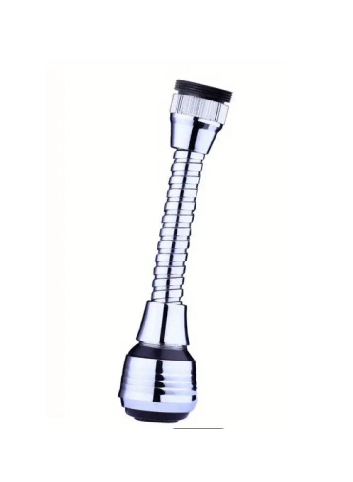 1pc Faucet Extender 360 Rotatable High Pressure Dual Modes (Soft & Strong Spray) Water-Saving Easy Installation Standard size compatible with All Kitchen Sinks - Image 1
